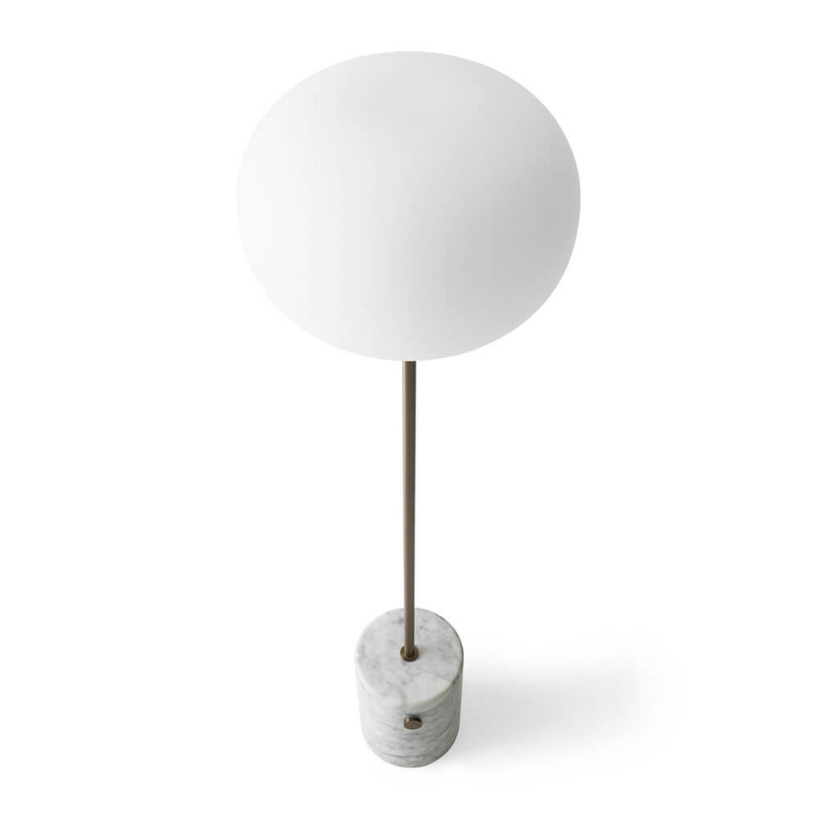 JWDA Lampadar Carrara Marble/Bronzed Brass - Audo Copenhagen