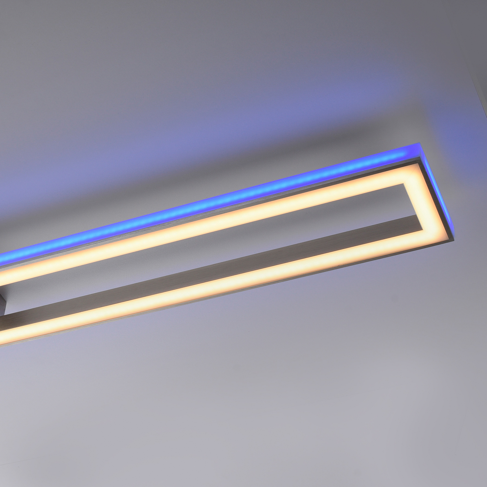 Paul Neuhaus Helix LED лампа за таван, правоъгълна