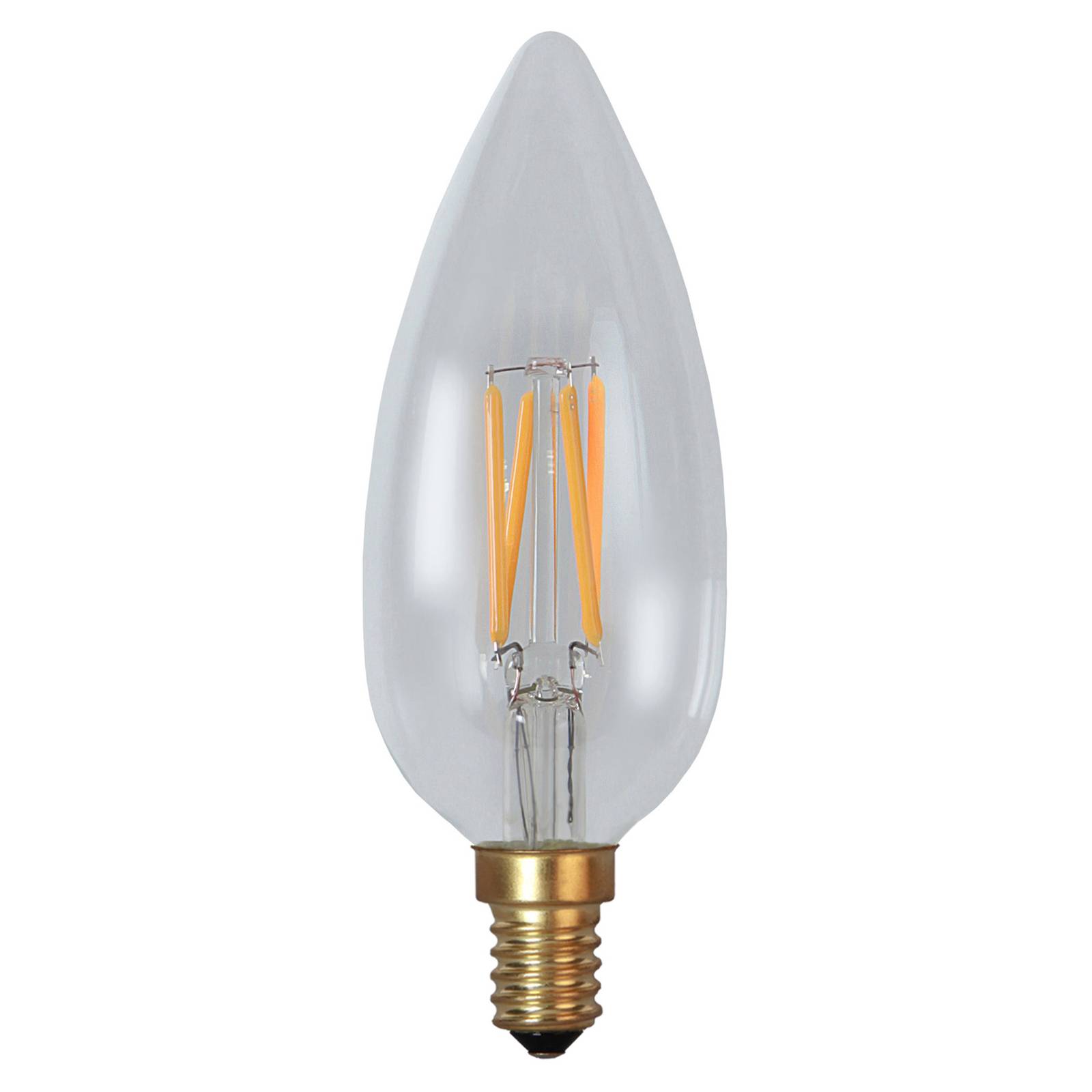 Image of Ampoule bougie LED C45 E14 3 W 2 200 K 260 lm dim 7391482046468