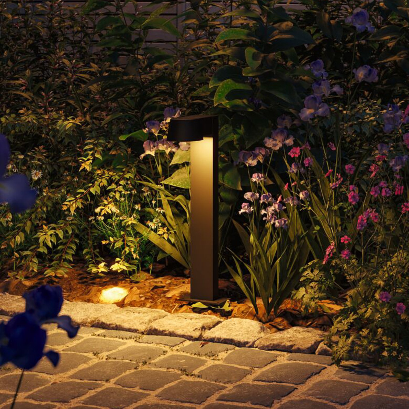 Capea LED-Wegeleuchte Insect Friendly IP44 anthrazit Alu - Paulmann