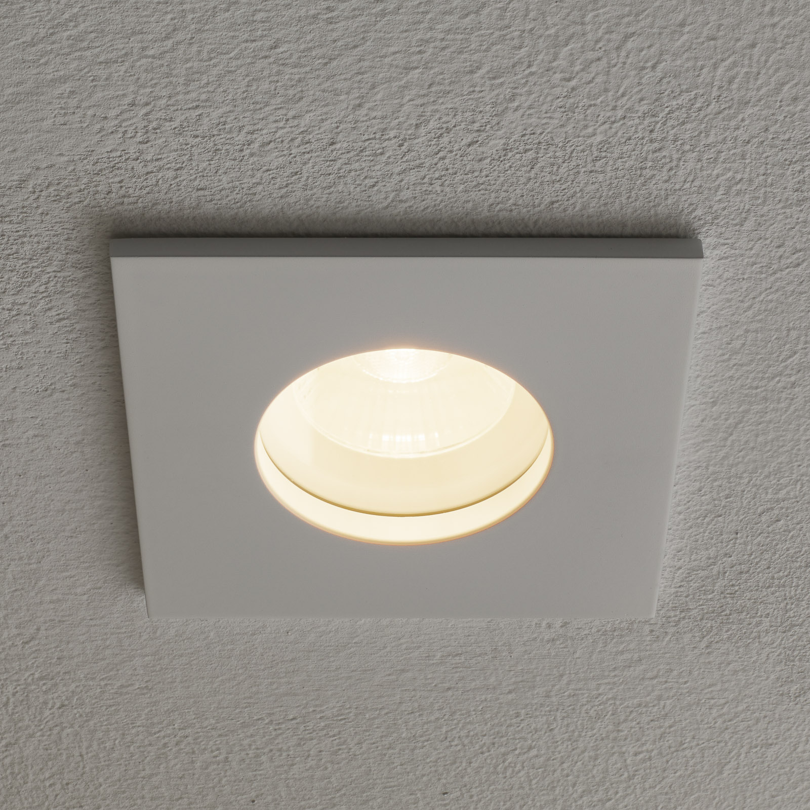 Arcchio Raku LED-Einbauleuchte eckig, 9,3cm
