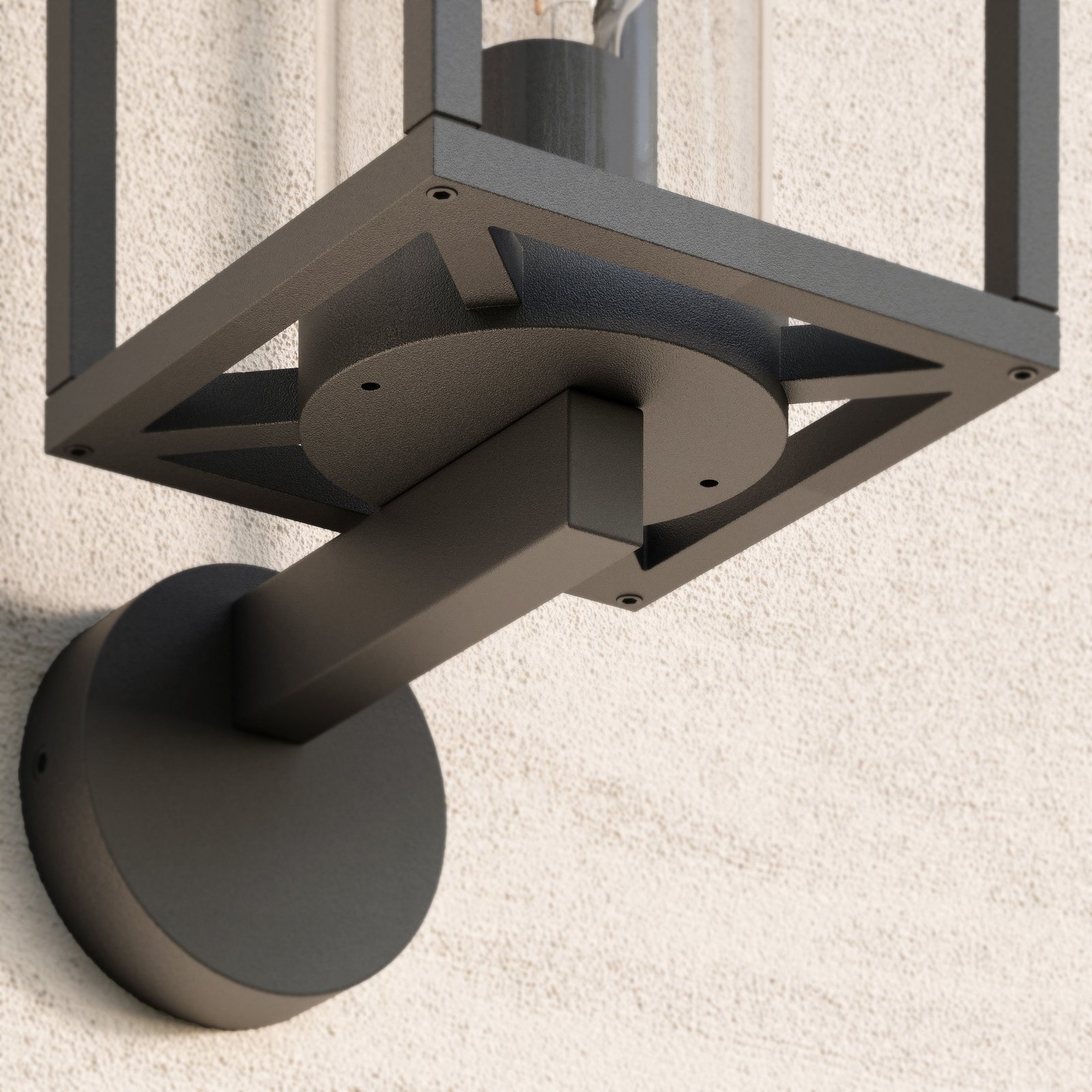 Ferda Up Außen Wandleuchte IP44 Graphite - Lucande