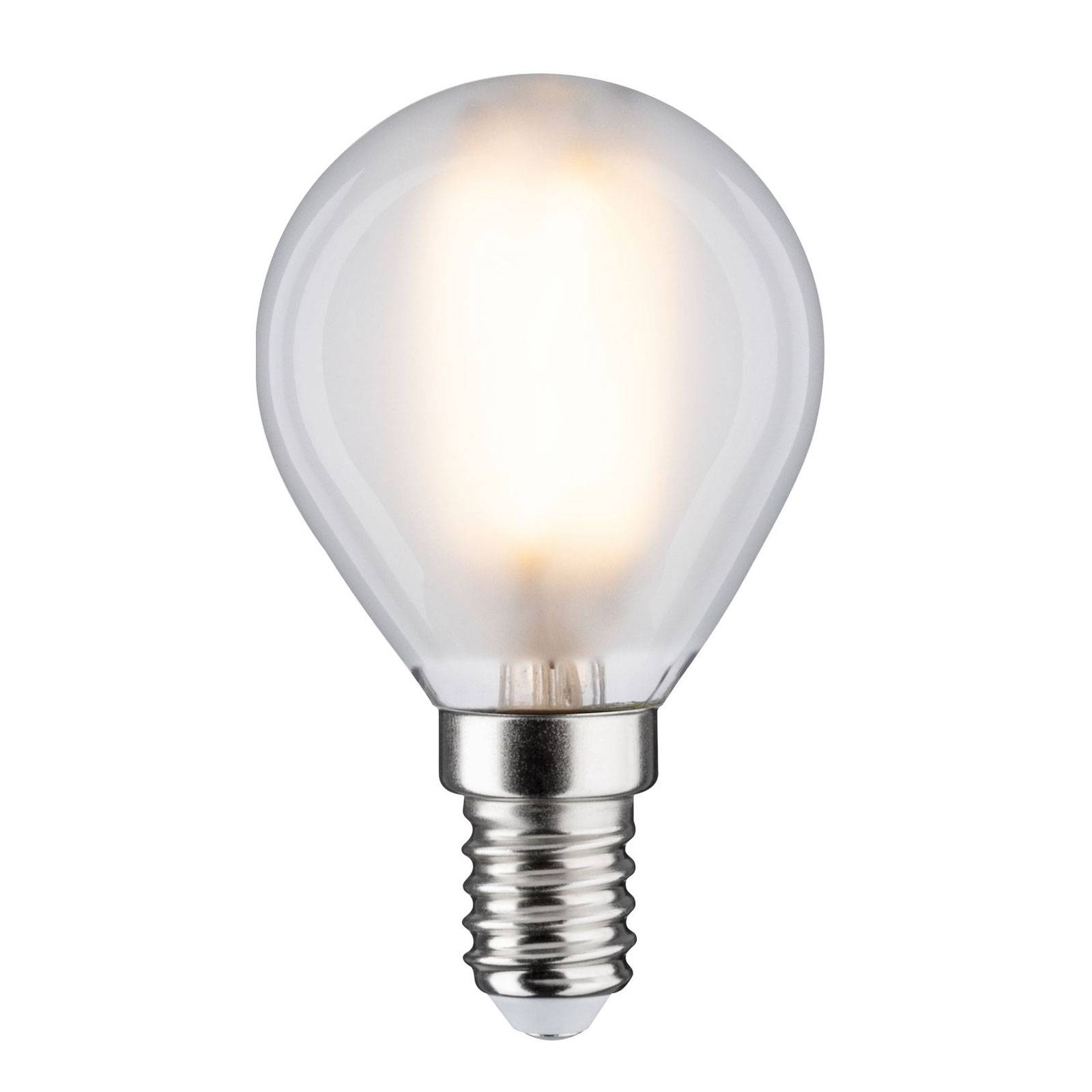 LED-lampe E14 5W dråpe 2 700K matt dimbar