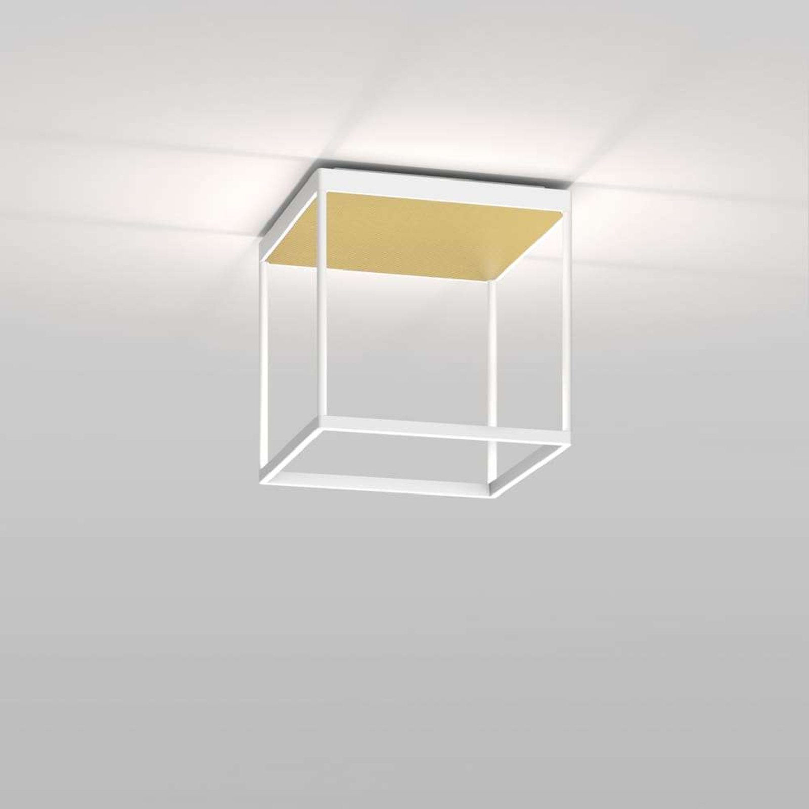 Reflex 2 LED Plafonieră M 300 White/Pyramid Gold - Serien Lighting