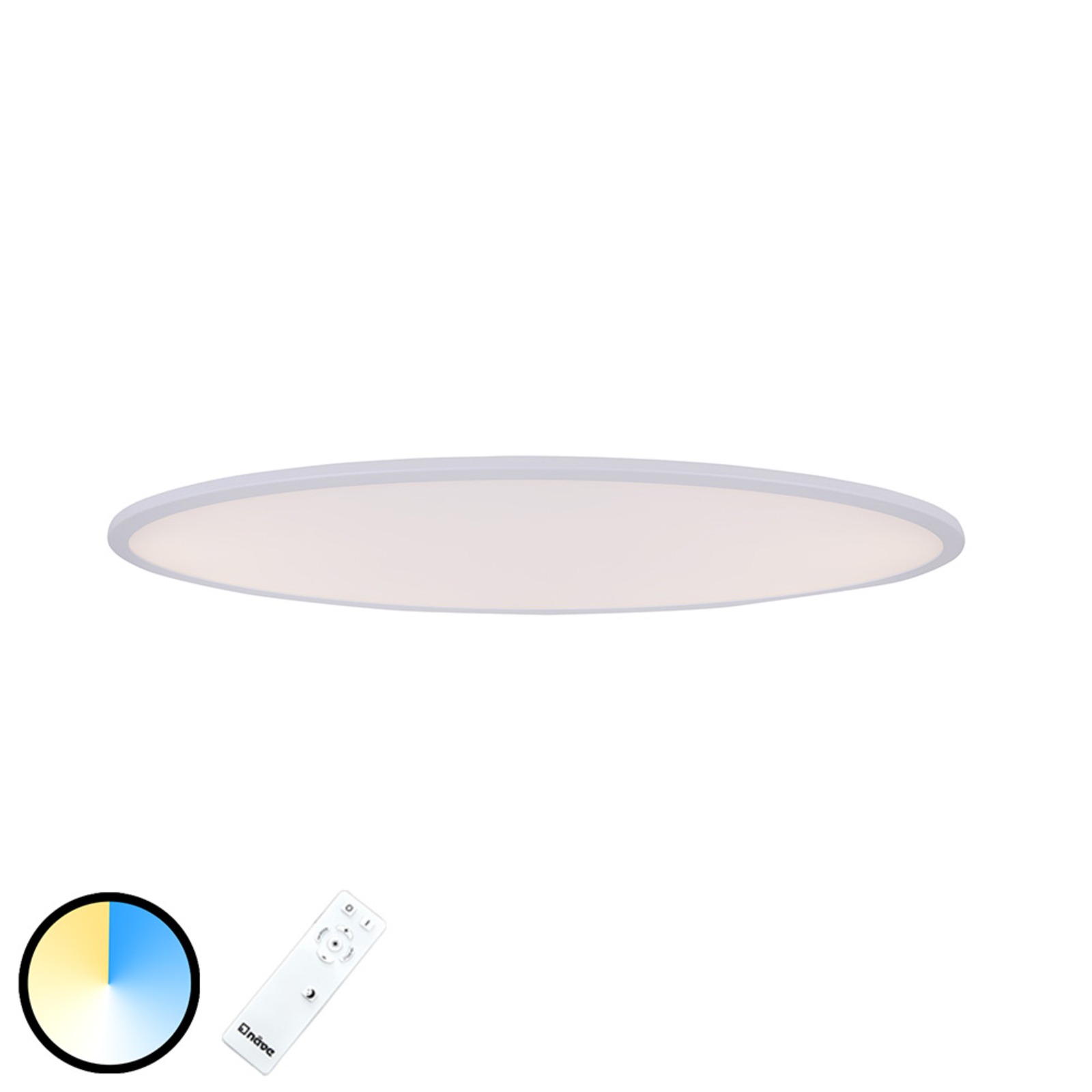 Amalfi LED ceiling light oval 100 cm x 40 cm