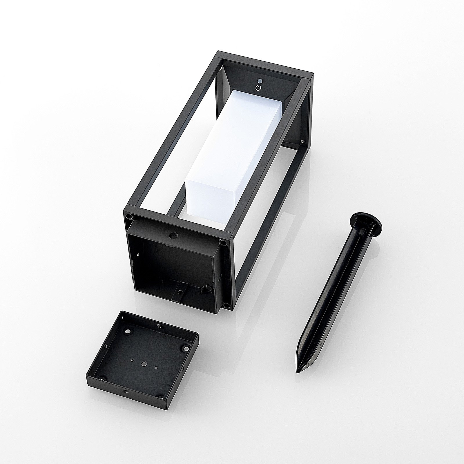 Eliel Lámpara solar H34 Graphite - Lucande