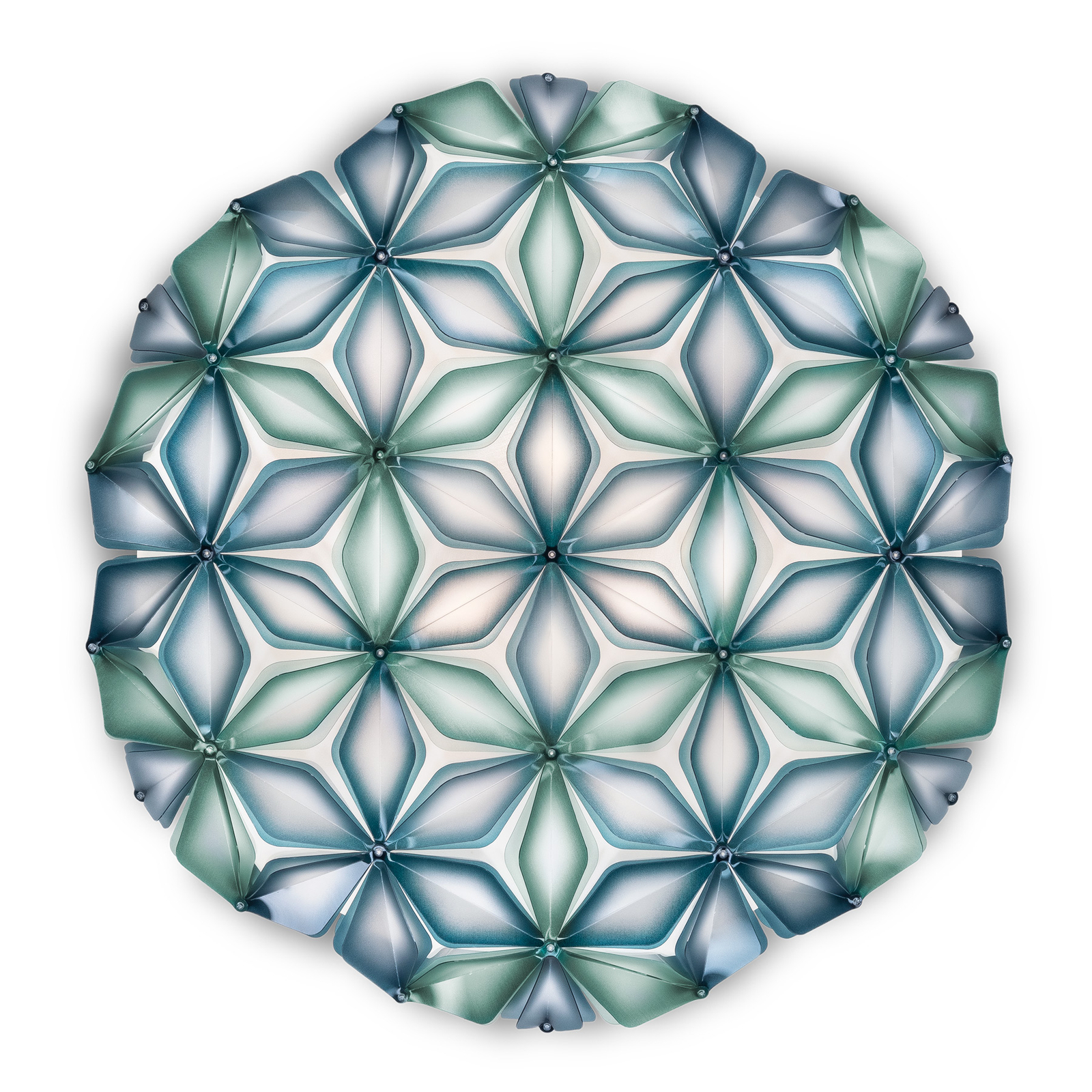La Vie L Deckenleuchte, Breite 71cm, blau - Slamp