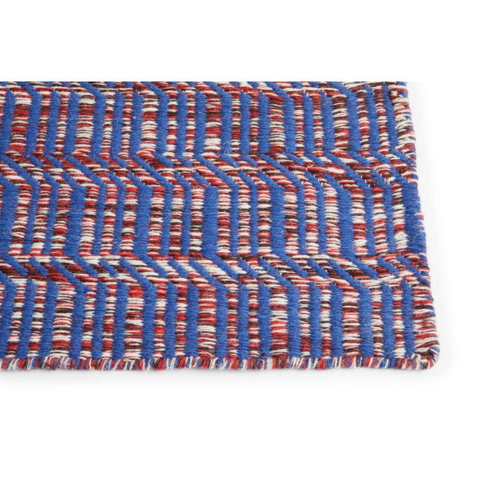 Radio Rug 170x240 Red/Blue - HAY