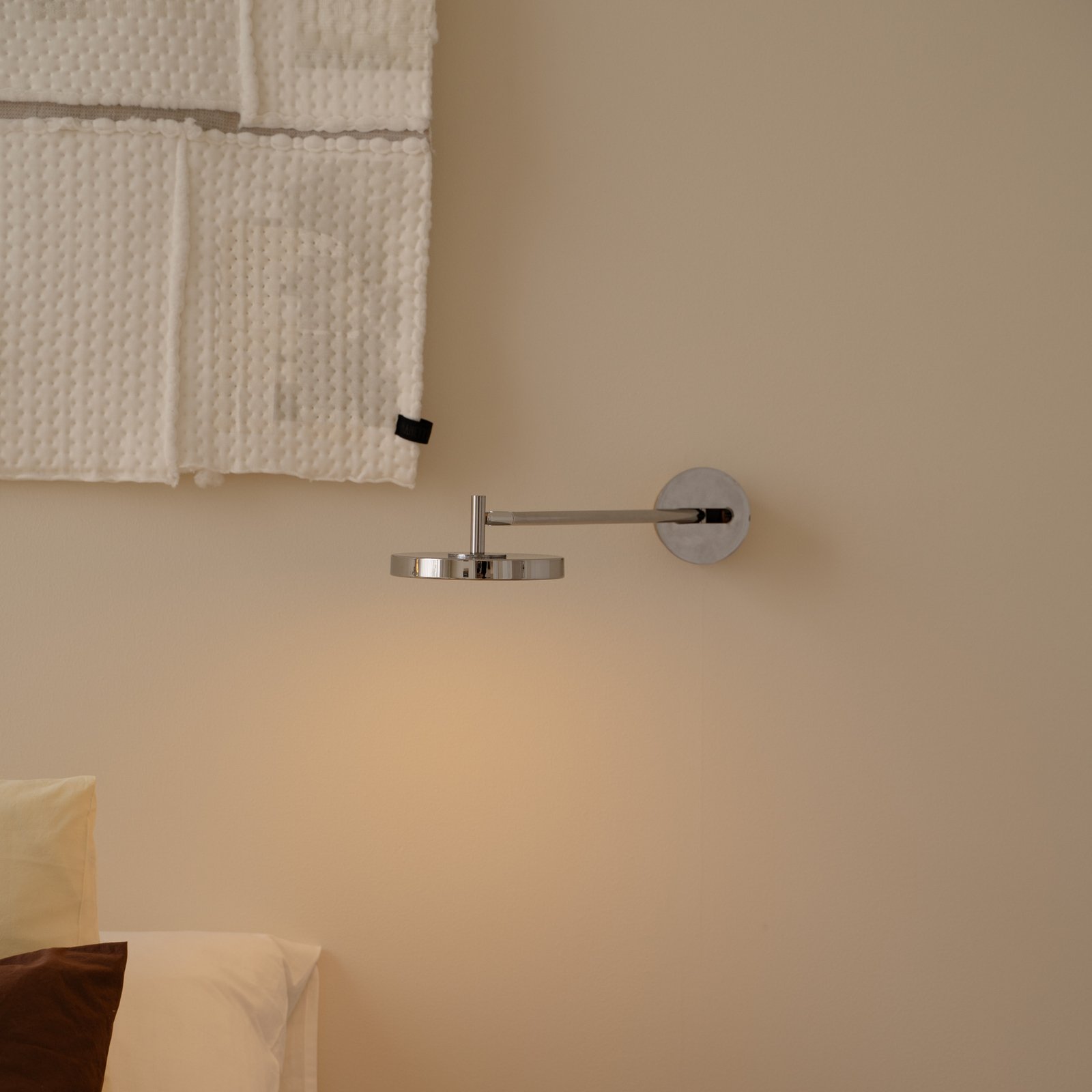 Asteria LONG HW Candeeiro de parede LED aço polido 45 cm - UMAGE