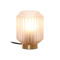 Lampada da tavolo Beacon Clancy, paralume in vetro bianco, altezza 17 cm