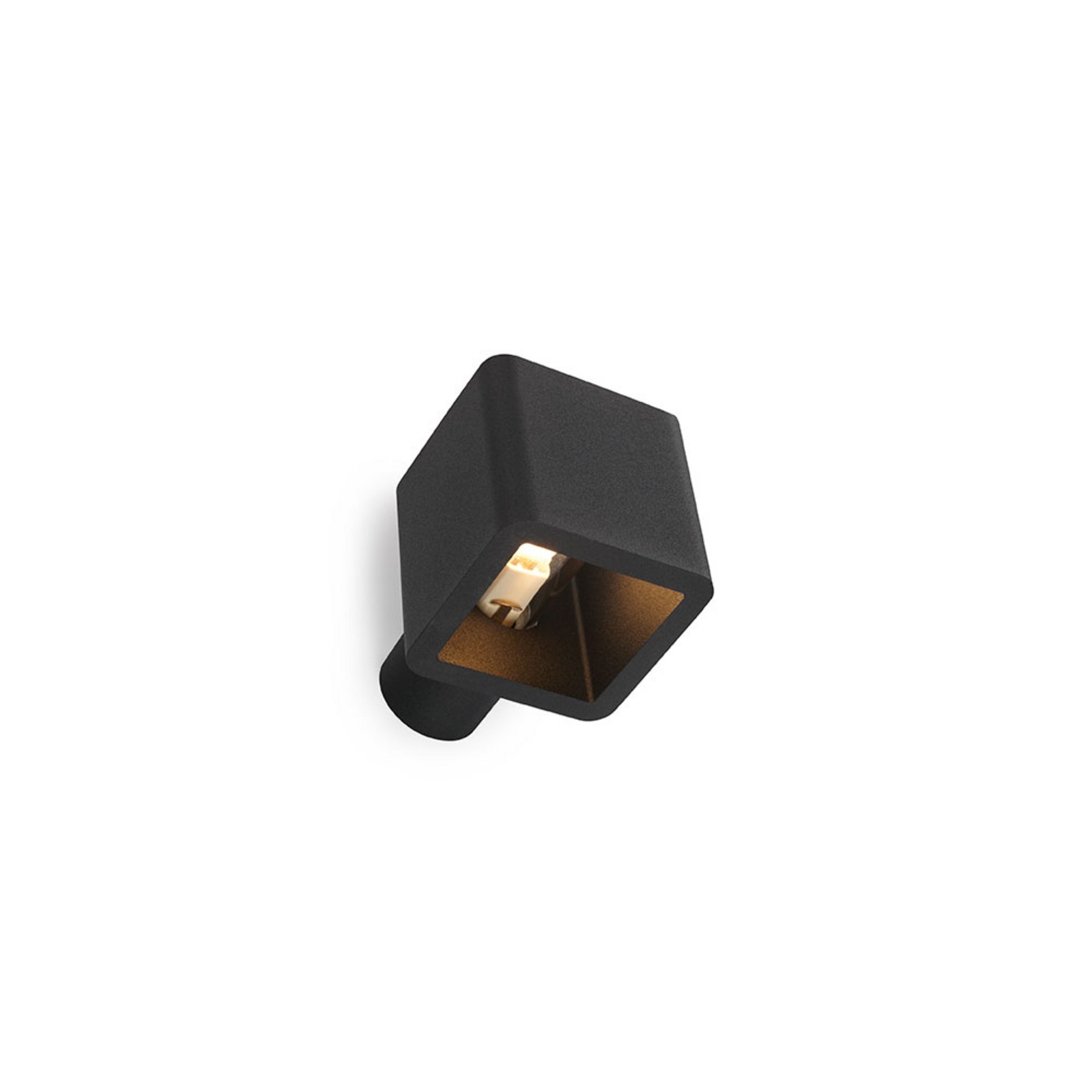 Code Wall Out Aplique de Pared (IP55) Negro - Trizo21