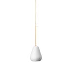 Suspension Anoli Spot, Ø 10 cm, blanc/doré, métal - Nuura