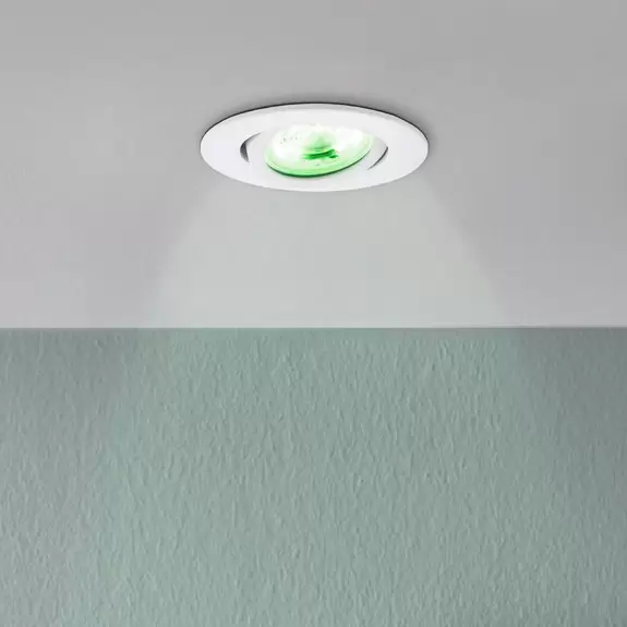 Lampenwelt EGLO connect Saliceto-Z LED-Einbauleuchte, weiß