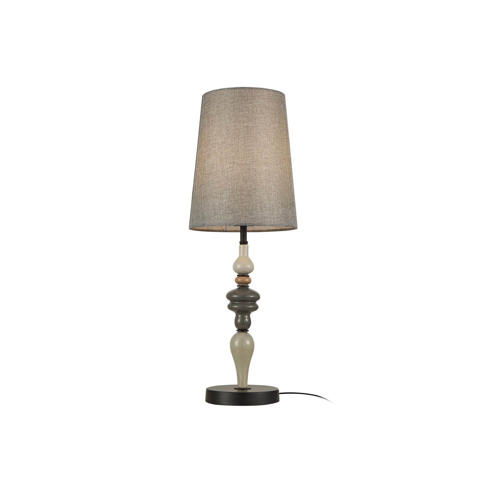Lindby Haldorin stolní lampa s textilním stínidlem