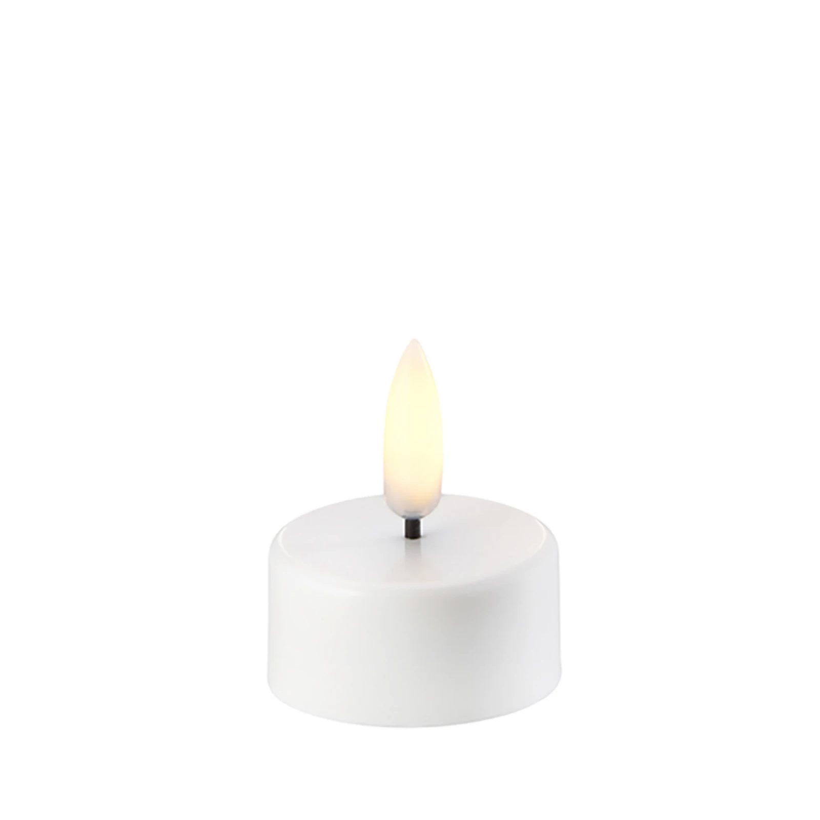 Candele LED Ricaricabili Con Timer E Telecomando, 6 Pezzi Beige, Effetto Fiamma Realistico, Ricarica USB, Per Halloween E Natale - 2