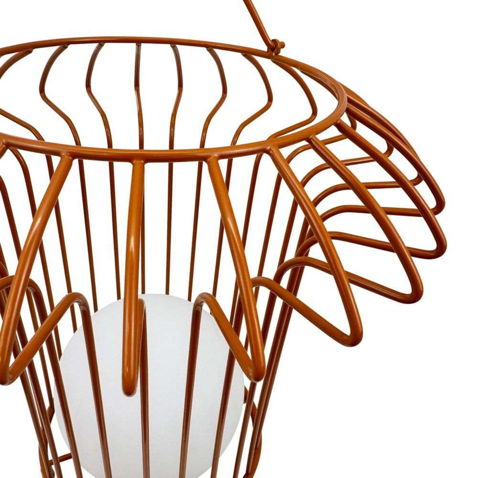 Basket Outdoor Lantern Terracotta - DybergLarsen