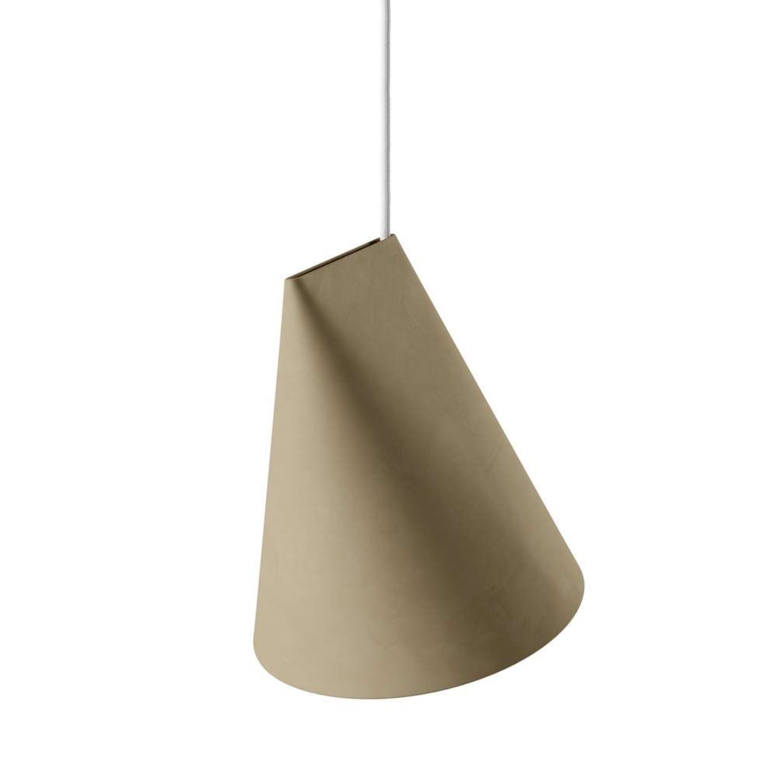 Ceramic Wide Pendant Olive - Moebe