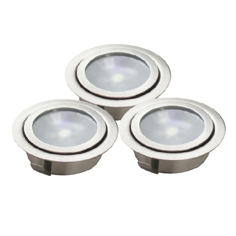3er LED Bodeneinbauleuchte LUXA