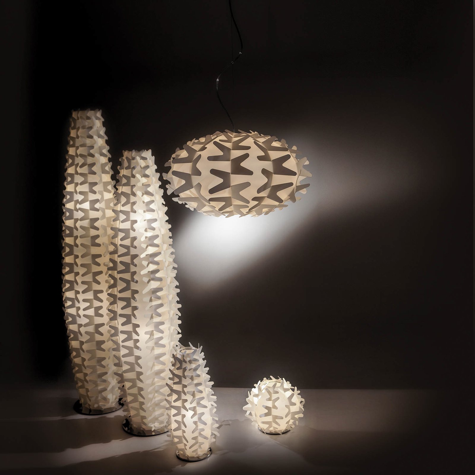 Cactus Stehleuchte XXL Golden - SLAMP