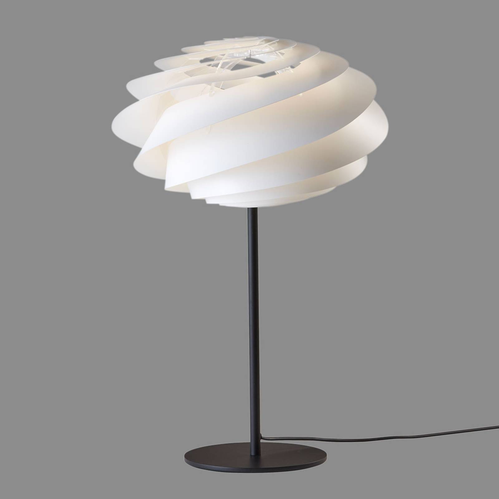 LE KLINT Swirl - lampe à poser de designer blanche