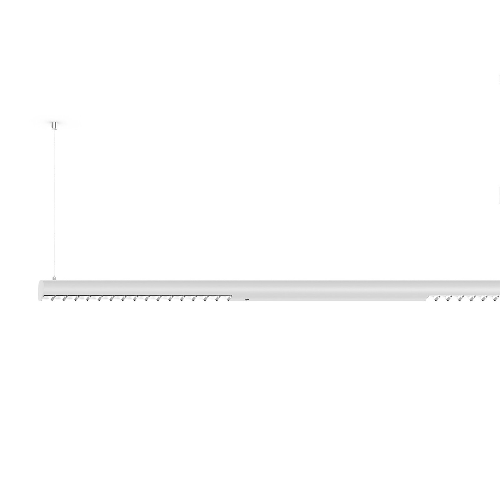 XAL Beto Tube pendant 186cm DALI up/down 830 white