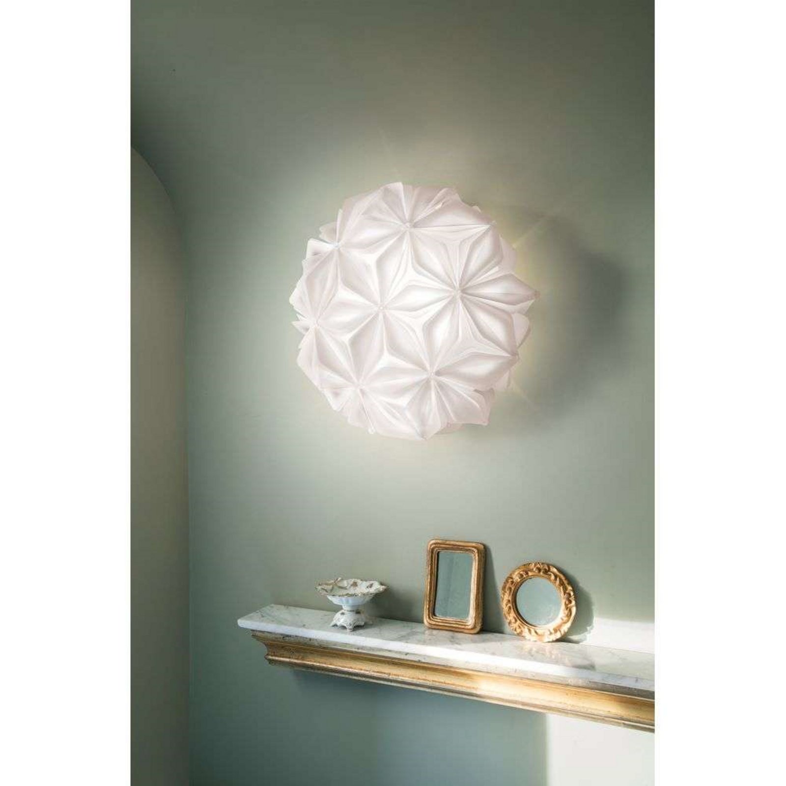 La Vie Applique da Parete/Soffitto Ø50 Bianco - Slamp