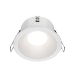 Maytoni plafonieră LED încastrată Zoom alb Ø 8,5 cm aluminiu IP65 GU10