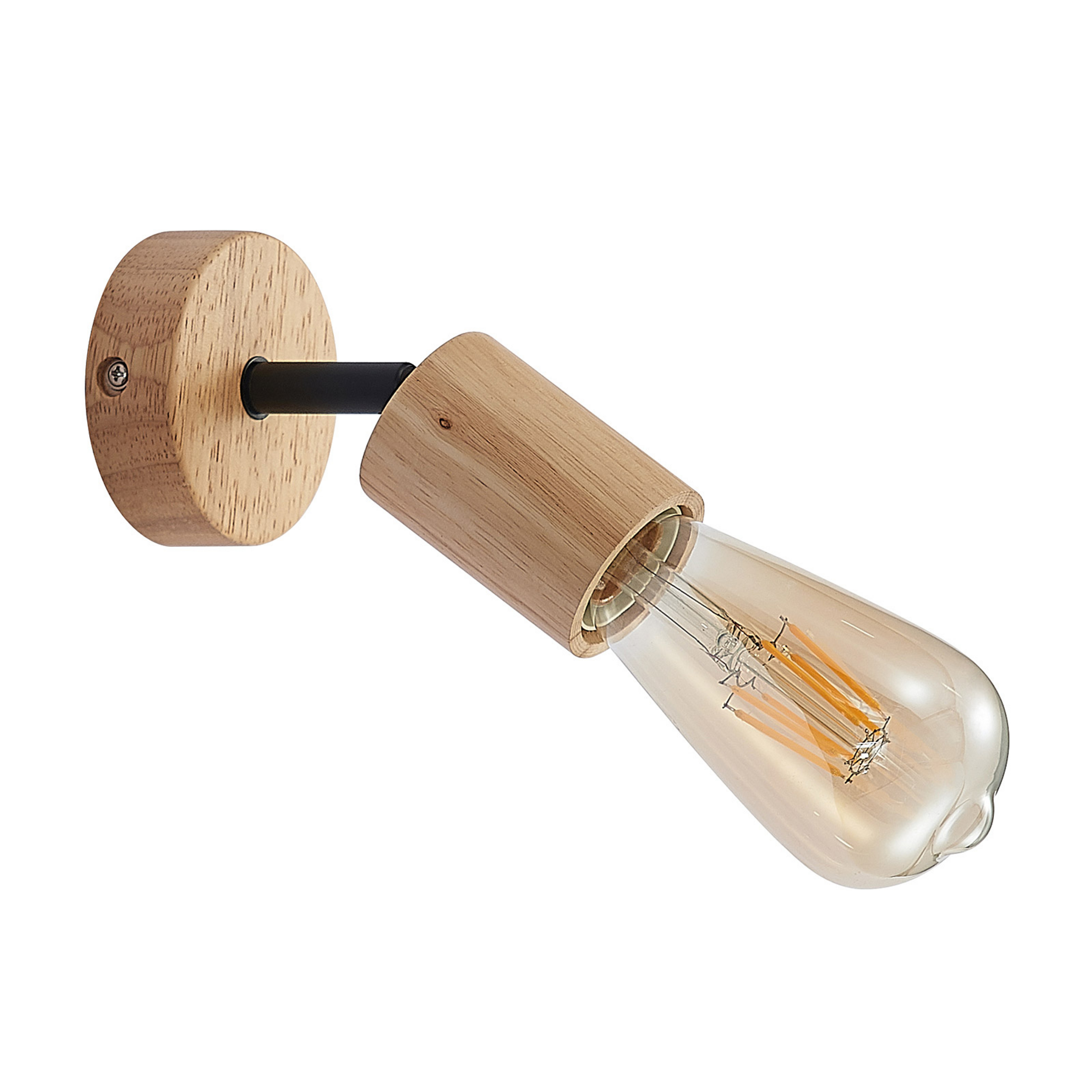 Magniva Nástěnné Svítidlo/Stropní Lampa Wood - Lindby