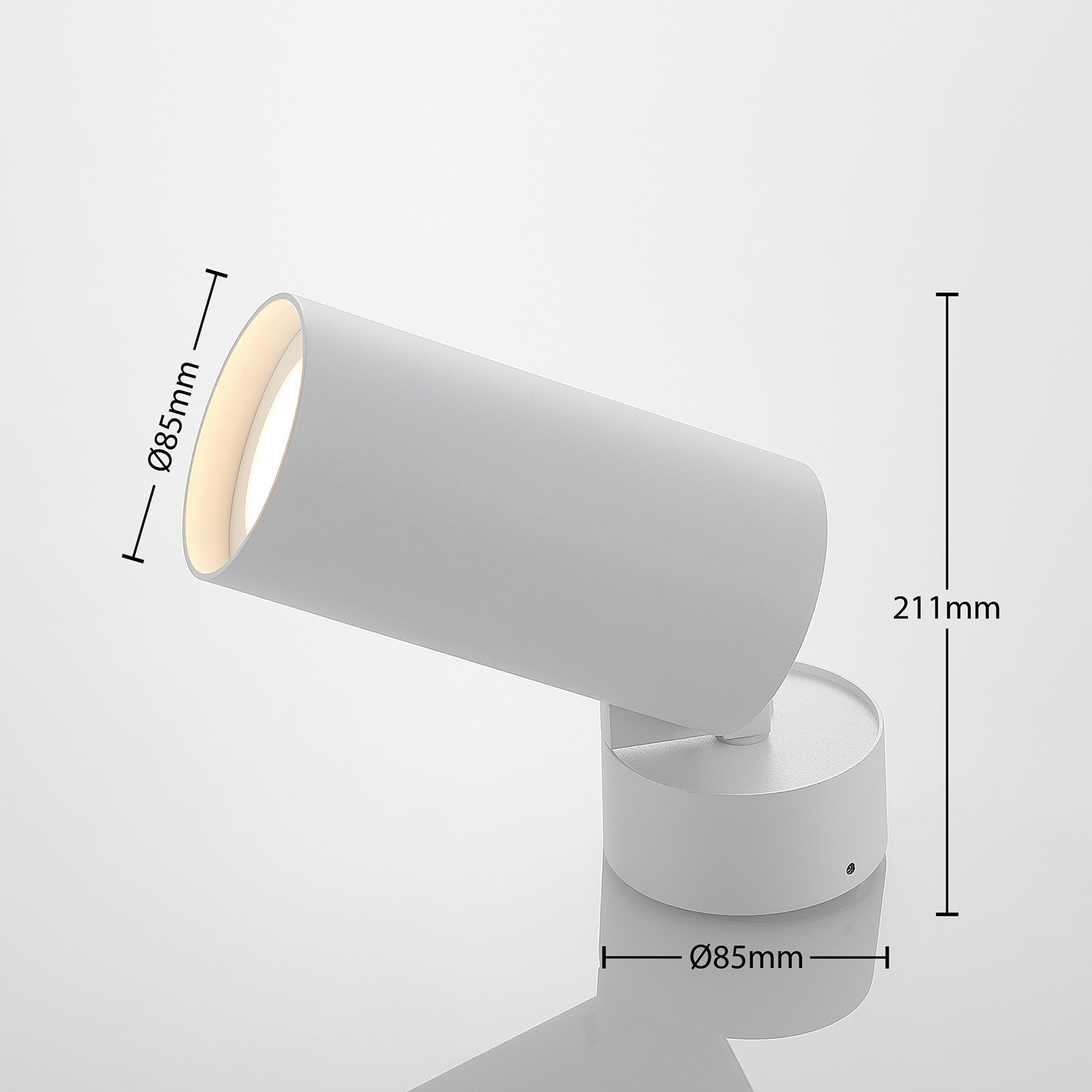 Arcchio Thabo LED downlight, rotatable and swivelling