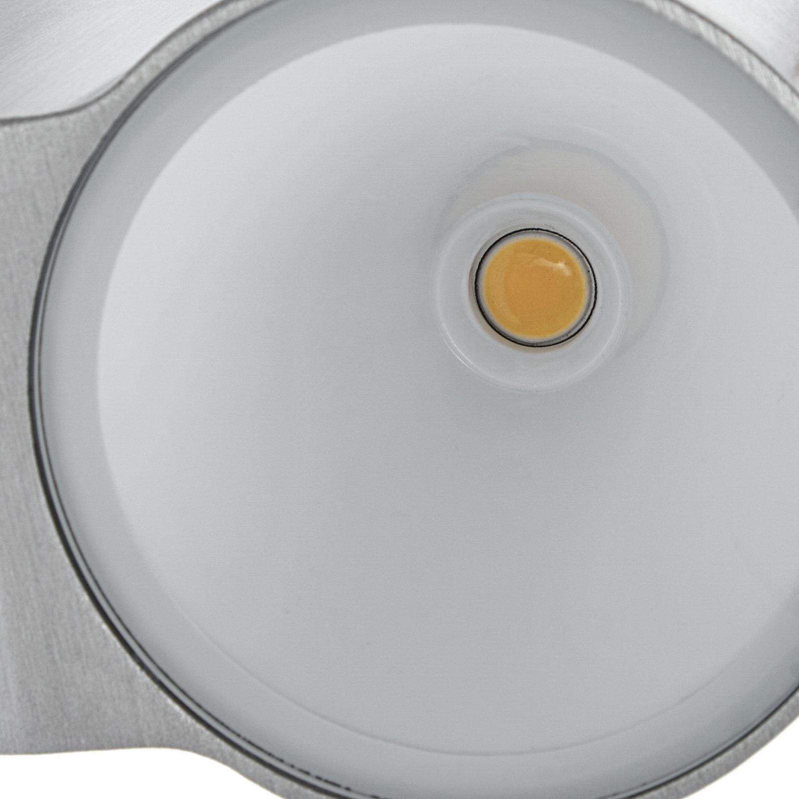 Lindby LED εξωτερικός φωτισμός τοίχου Illuvia, αλουμίνιο, IP54