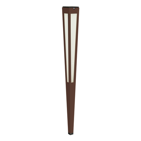 LED-Solarfackel Tinka mit Erdspieß, 52 cm hoch