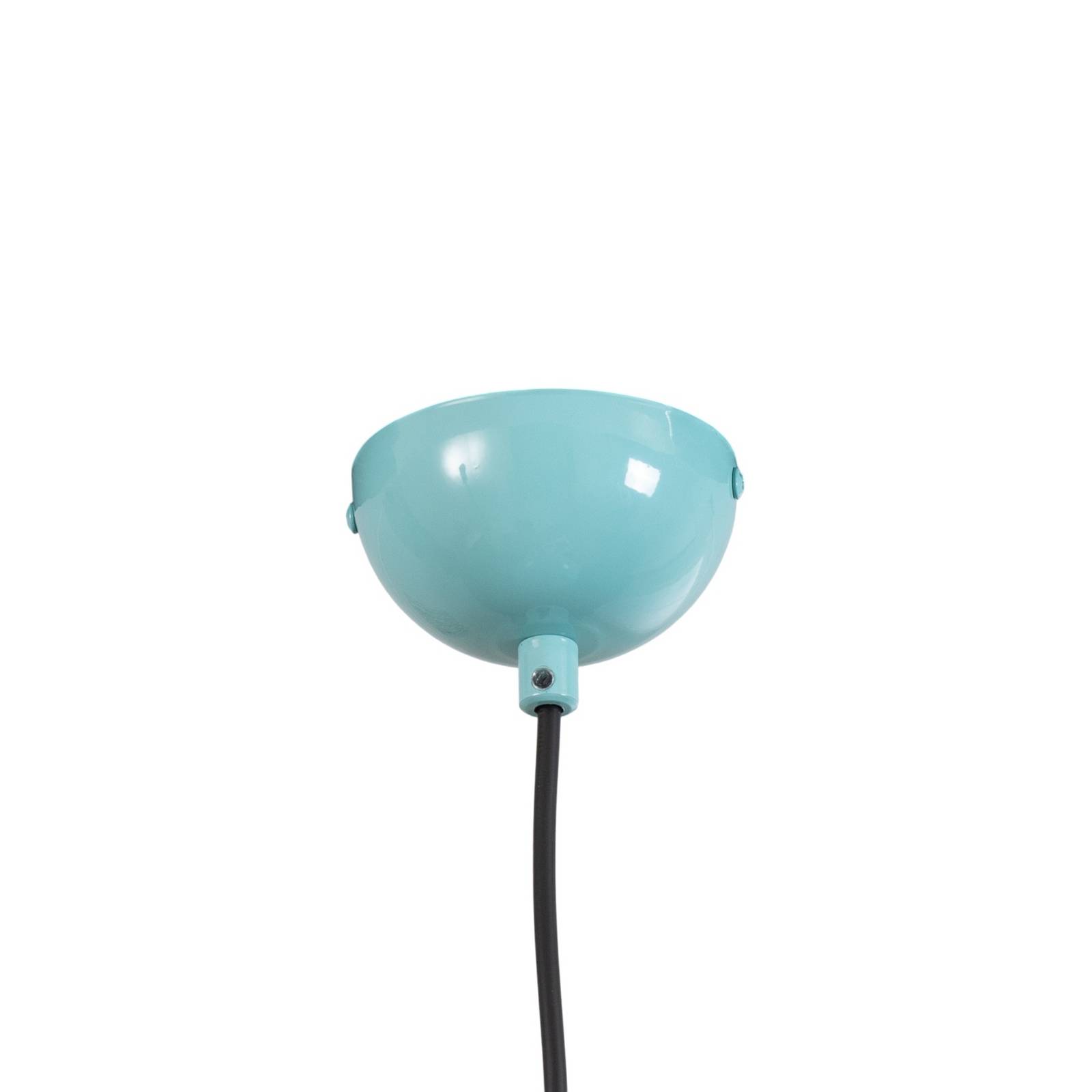 Żyrandol Kure, turkusowa, metal, Ø 60 cm, E27