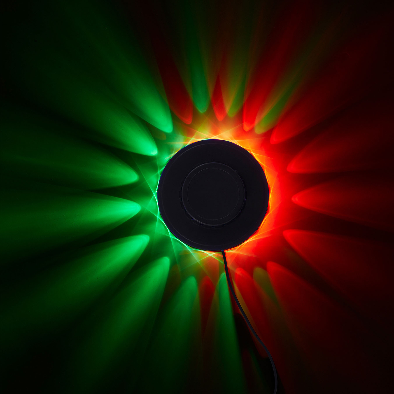 RGB LED-valopyörä - koristeellinen valo musiikkitunnistimella varustettuna