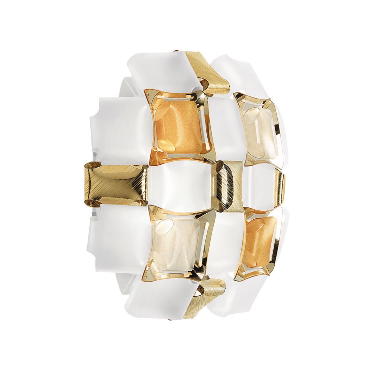 Mida Applique Wandleuchte Amber Slamp - Wohnzimmer - Kunststoff
