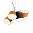 schwarz matt / orange matt
