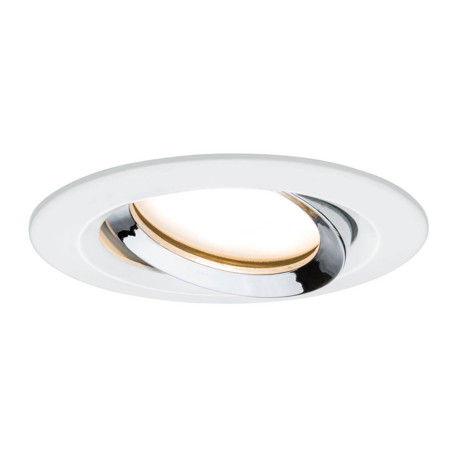 Paulmann Licht Paulmann No. 93685 Einbauleuchte LED Nova Plus 1x6,8W weiß chrom dimmbar