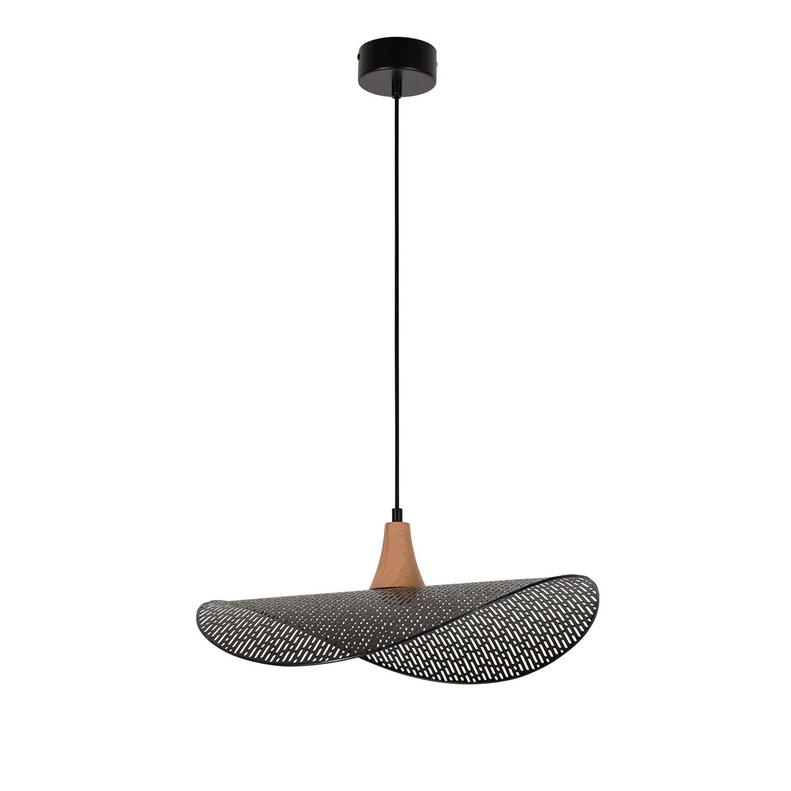Honu lampa za vješanje, crna, Ø 48 cm - Corep SAS