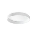 Ideal Lux taklampe Ziggy, hvit, Ø 80 cm, metall