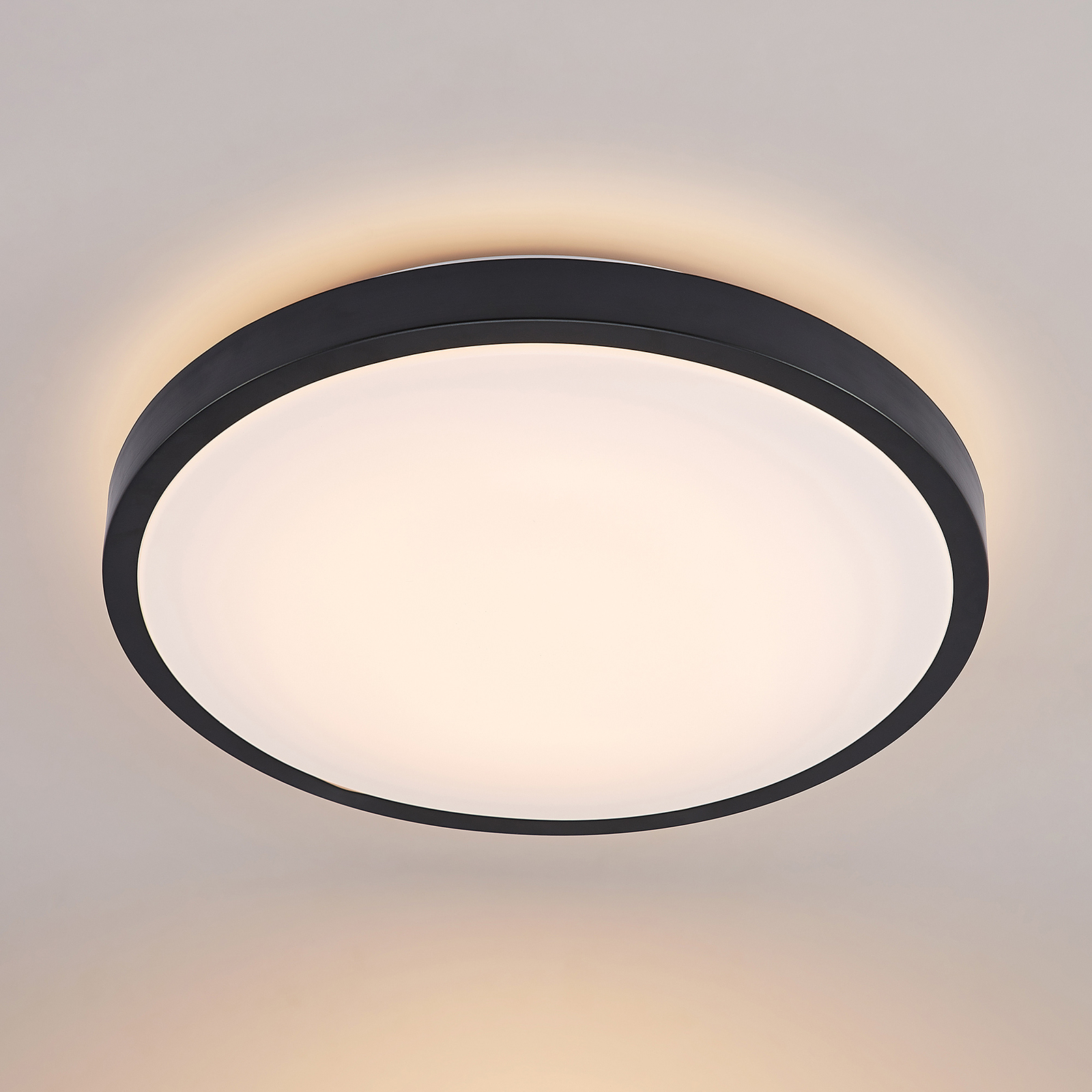 Lindby Villum LED mennyezeti lámpa, kerek, 42,5 cm