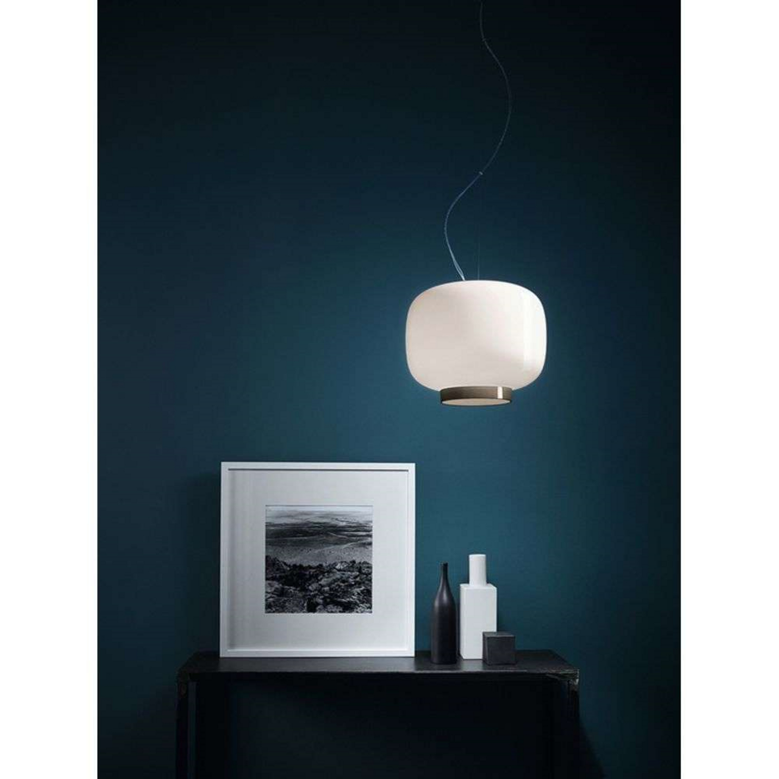 Chouchin 3 Reverse LED Lustră Pendul Dimmable White/Grey - Foscarini