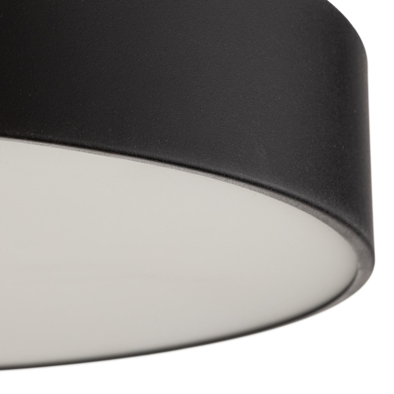 Taklampe Dayton i svart Ø 45 cm