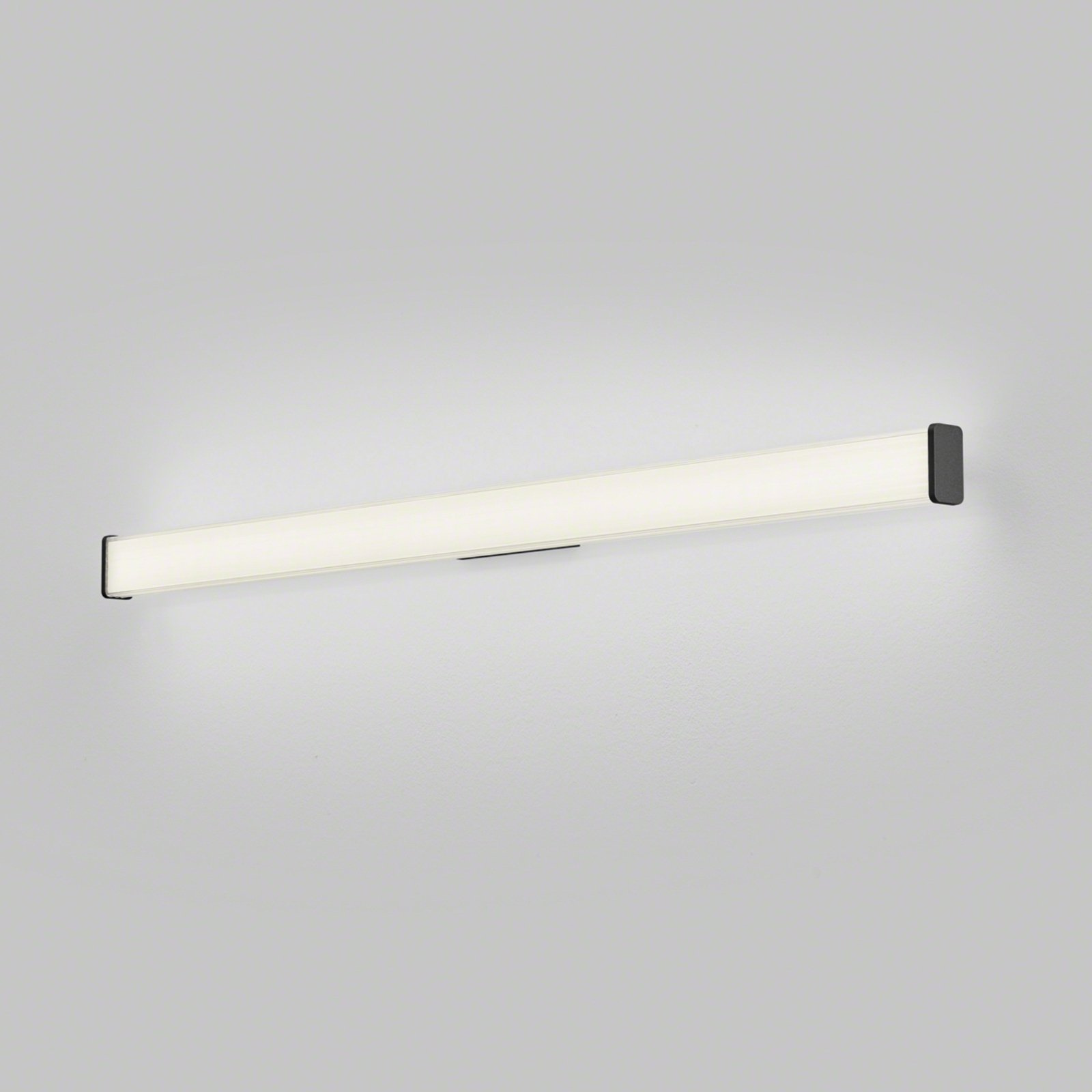Candeeiro de parede LED para casa de banho Alla IP44 120cm preto