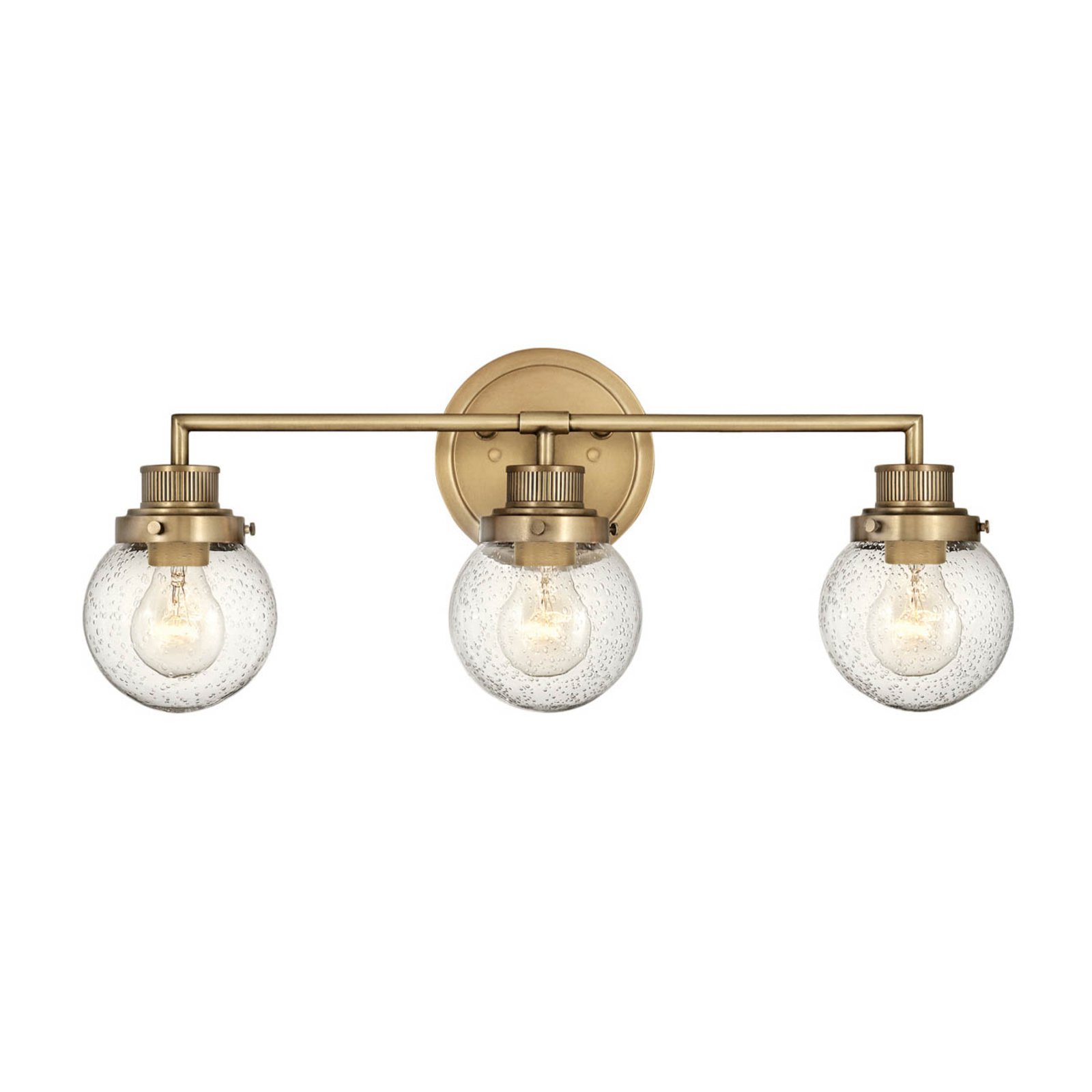 Poppy bathroom wall light, 3-bulb