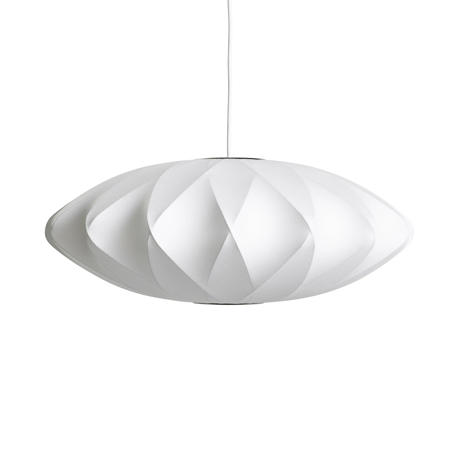 Závěsné světlo HAY Nelson Saucer Crisscross Bubble, Ø 63,5 cm