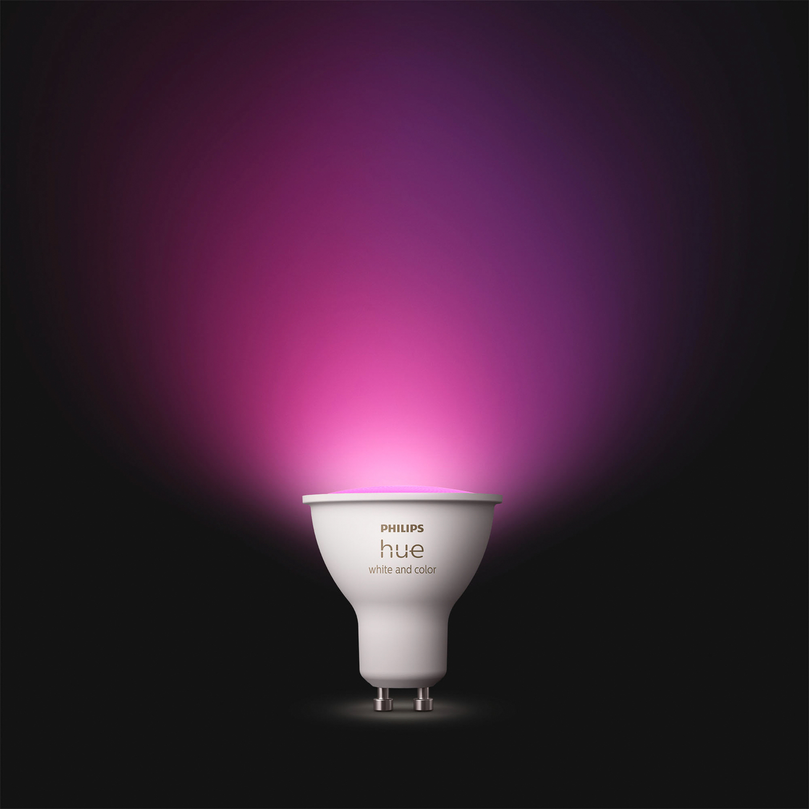 Philips Hue White+Color Ambiance LED-reflektorpære GU10 4,2 W