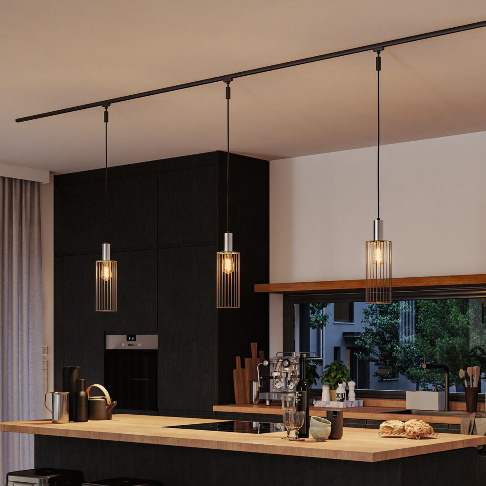 Paulmann Antracite Abajur Urail Biraha 2Easy, Ø 12 Cm