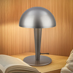 Lampă de masă Wanda, antracit/titan, E14, înălțime 23 cm, metal