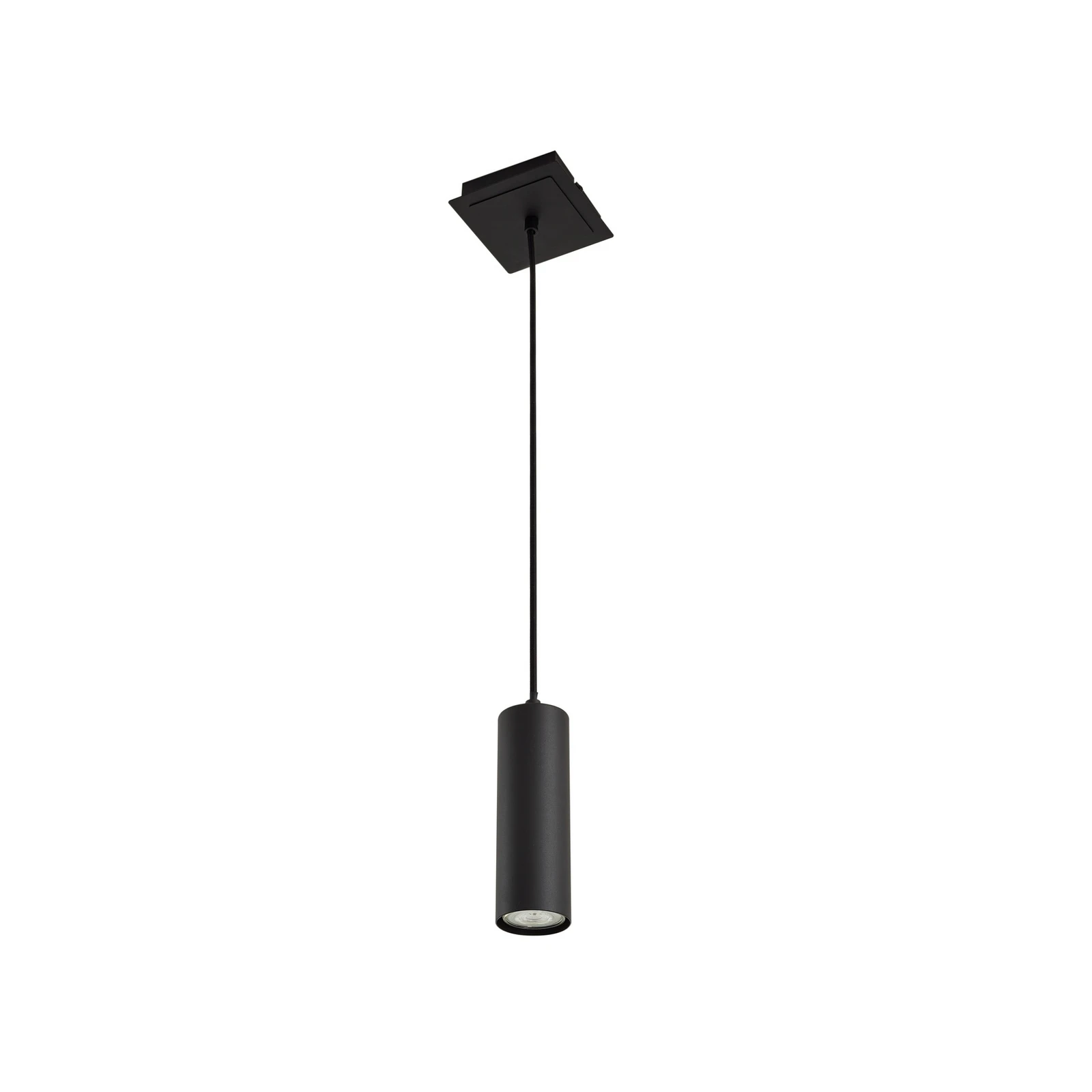 "Lindby" pakabinamas šviestuvas "Joffrey", Ø 6 cm, juodas, metalas, GU10