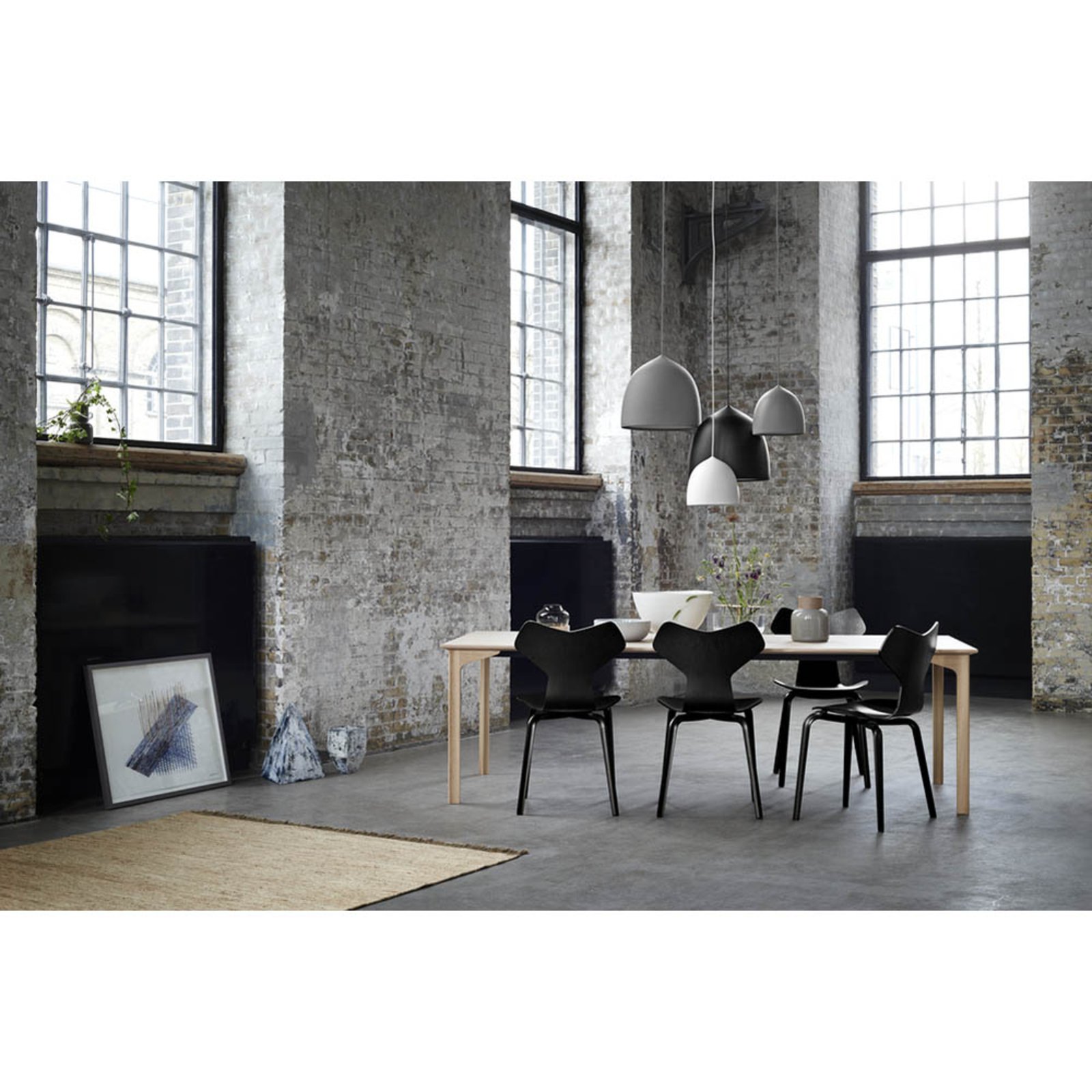 Suspence P1.5 Lustră Pendul Light Grey - Fritz Hansen