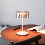 Lampada LED accu da tavolo Numotion, IP54, beige
